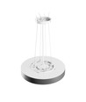 24W Nymphea Optima LED loftslampe, CCT - Sort ring, 112lm/W, Ø30cm, 5 års garanti