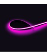 5m 9W/m Rosa Dot-free COB-LED strip - 24V DC, IP67, 240 LED/m, 5 års garanti