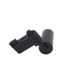 6,5W 1-faset Dæmpbar RA 98 Skinnespot - Sort, 1F2W