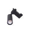 LEDlife 6,5W sort 1-faset skinnespot - Dæmpbar, RA 98, 1F2W