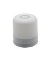 Opladelig LED bord/natlampe - Hvid, touch dæmpbar, 3i1, IP54 indendørs/udendørs