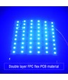 25x25 foldbar RGBW LED ark RA95 15W - 24V DC, IP20