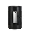 0,5W Solara LED gulvlampe / bordlampe - Solcelle, IP44, sort metal, varm hvid, genopladelig, udendørs