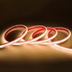 5m 10,5W/m Vandtæt COB CCT LED strip RA90 - 24V DC, IP68, 576 LED pr. meter