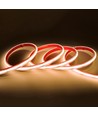 10m 10,5W/m COB CCT LED strip RA90 - 24V DC, IP68, 576 LED pr. meter