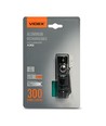 LED bærbar lommelygte - Genopladelig, Vandtæt, 300lm, 5000K