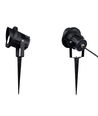 12-24V LED havelampe - 11W, sort, spyd, 800 lm, IP65