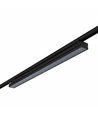 38W 3-faset LED lysskinne - 170 lm/W, 115 cm, Sort, Til kontor og butik