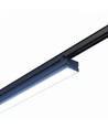 38W 3-faset LED lysskinne - 170 lm/W, 115 cm, Sort, Til kontor og butik