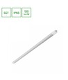 120cm 36W Limea Select komplet LED armatur - 122lm/W, IP65, 3CCT, gennemfortrådet, hvidt kabinet