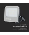 50W LED projektør - 185lm/W, arbejdslampe, udendørs