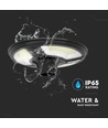 Vt-45w LED havelampe 7,5W - solcelledrevet, rund, med sensor, RF-fjernbetjening, 6500K, IP65