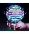 Hover Orb flyvende bold med RGB lys - Ø9,5 cm, blå, perfekt til børn og barnlige sjæle