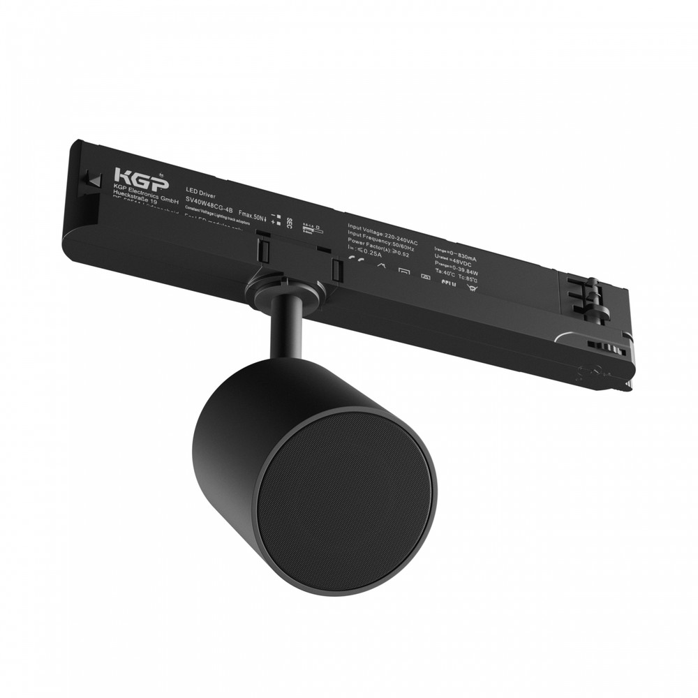 10W Højtaler, 3-faset - Bluetooth, host-sub switch, sort, 230V