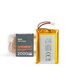 Genopladeligt Li-pol batteri - 2000mAh