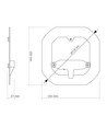 32W LED modul til loftlamper - 4320lm, 3CCT, magnetisk montering, udskiftelig lyskilde