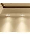 VT-11012 lampe - 2xGU10, Run, hvid