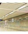 120cm 40W LED lineært indbygningsarmatur - Samsung LED chip, 120cm, sølv, 5 års garanti
