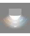 60cm LED loftsarmatur, 15W - 100lm/W, CCT, hvid, IP20