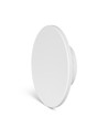 DOME væglampe 12W - CCT, IP65, hvid