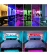 5 meter 12W/m RGB+WW LED strip - 24V DC, IP65, 60 LED pr. meter