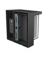 10W Verto Square Edge CCT væglampe - 120lm/W, IP65, sort, 3-CCT, 160x160mm