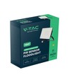 30W LED sensor projektør - 120lm/W, Sort, arbejdslampe, Hurtig connector