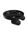 Rund loftlampe med 3 spots, GU10 - Sort, Ø22cm, IP20 indendørs, uden lyskilde