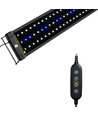 30-50 cm akvarie armatur - 6W LED, hvid/blå, justerbar