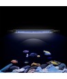 60-80 cm akvarie armatur - 18W LED, hvid/blå, justerbar