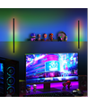 60cm RGBIC justerbar væglampe - Bluetooth, 5V USB
