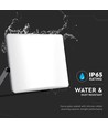 100W LED projektør - CCT, 3 lyskulører, matteret, arbejdslampe, udendørs