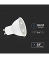 GU10 7,5W LED pære - 610lm, 38°, Samsung LED chip, varm hvid