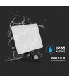 50W LED projektør med sensor - 120lm/W, IP65, Fast Connector, arbejdslampe, udendørs
