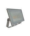 10W LED projektør, hvid - 850lm, IP65, 4000K, hvidt kabinet