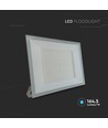 200W LED projektør - IP65, hvid, 4000K, udendørs facadebelysning