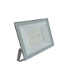 50W LED projektør - 94lm/W, IP65, hvid kant, kold hvid, udendørs