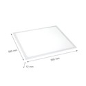 Spectrum 60x60 LED panel - 45W, 4400lm,hvid kant, 5 års garanti