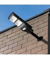 8W Solara LED gadelampe med solcelle - 1000lm, IP65, kold hvid, bevægelsessensor, inkl. fjernbetjening og batteri