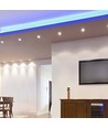 GU5.3 6,5W LED pære, 12V - MR16, Samsung LED chip, 38 grader, 3000K, erstatter 40W