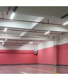 150cm 48W vandtæt komplet LED armatur med sensor - IP65, 120lm/W, mælkehvidt cover, inkl. monteringsclips