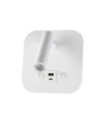 8W LED sengevæglampe med USB/PD opladning - CREE chip, 3000K, hvid, inkl. lyskilde