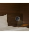 8W LED senge-væglampe med USB opladning - Sort, 3000K, CREE chip, USB-A og USB-C
