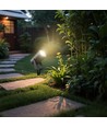 Vt-80070 spidelampe 10W - LED, aluminium, 3000K, sort hus, IP65
