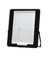 1000W LED projektør - 160lm/W, IP65, Samsung LED chip, udendørs, sort kabinet