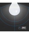 E14 6,5W LED kronepære - P45
