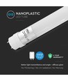 60 cm VT-061 T8 9W - nano plast rør, roterbar, Cree chip, 4000K, 6 års garanti