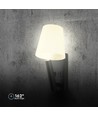 2W LED sengelampe / væglampe med USB-opladning - Sort, 3000K, CREE chip, IP20, moderne design