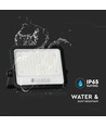 10W Solcelle LED projektør - 1700lm, IP65, med solcelle og sensor