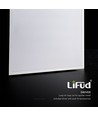 600x600mm VT-61036 panel 36W - LED, bagbelyst, Cree-chip, Lifud-driver, 4000K, 120lm/W